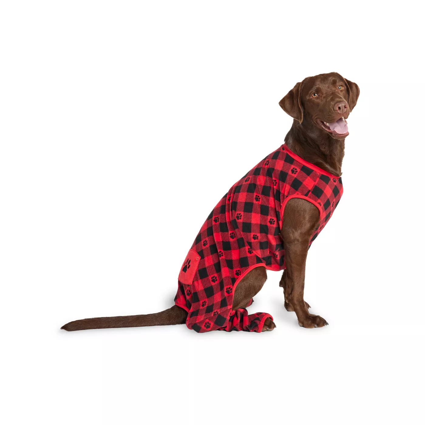 Dog buffalo plaid pajamas sale