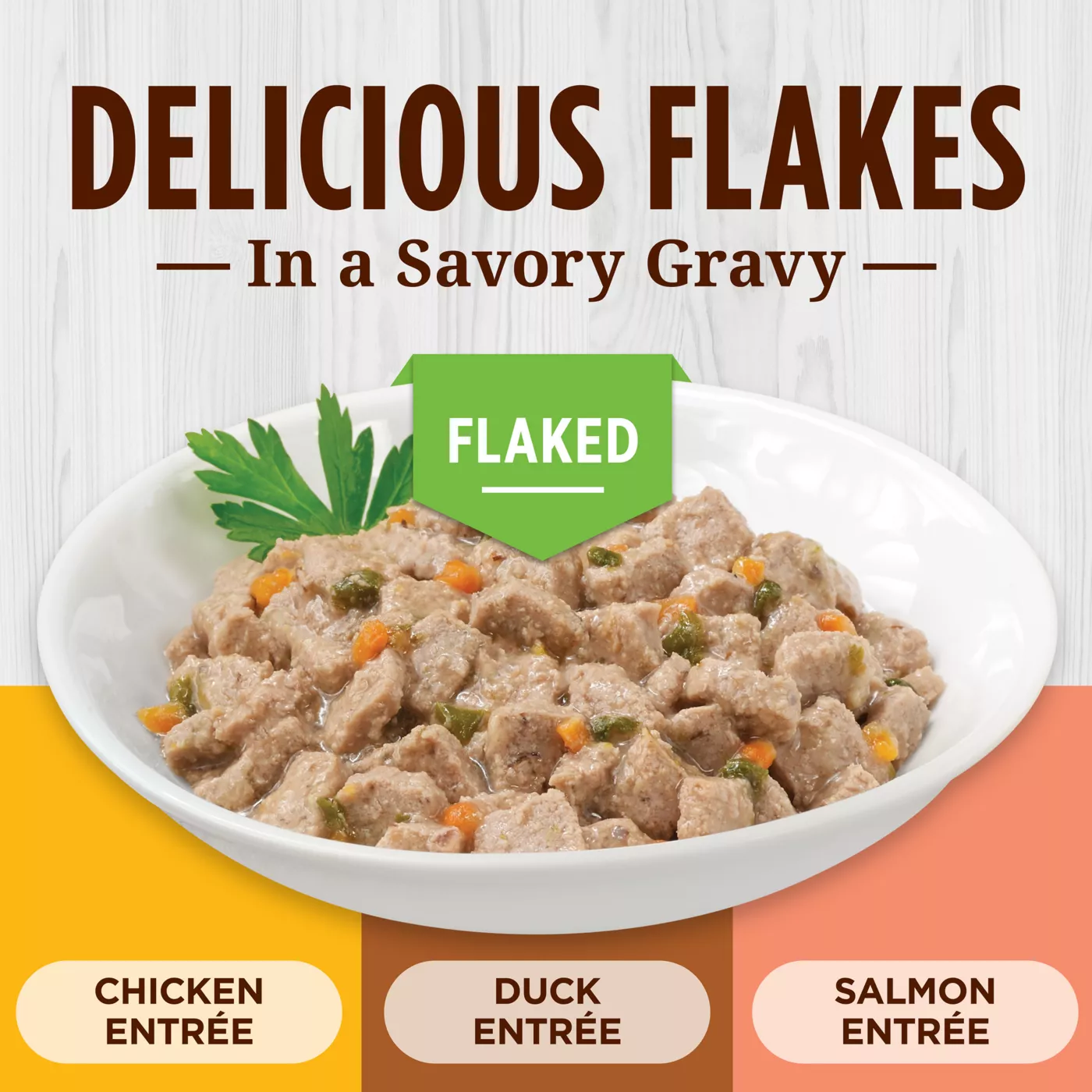 Nature's Variety Instinct Adult Wet Cat Food Flaked, Variety Pack, 12