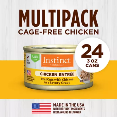 Product Instinct Adult Wet Cat Food - Flaked Entrée, 3 oz.