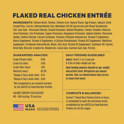 Instinct® Adult Wet Cat Food - Flaked Entrée, 3 oz. - Image 7