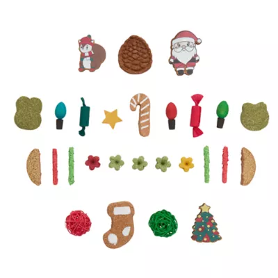 Product Merry & Bright Small Pet 25-Day Treats Advent Calendar