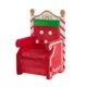 Product Merry & Bright Small Pet Santa Chair Wood Chew