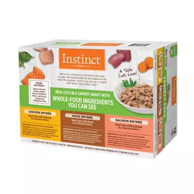 Product Instinct Adult Wet Cat Food - Flaked Entree, Variety Pack, 12 CT