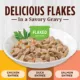 Product Instinct Adult Wet Cat Food - Flaked Entree, Variety Pack, 12 CT