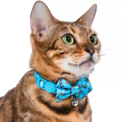 Product Holiday Grinch Blue Cat Collar