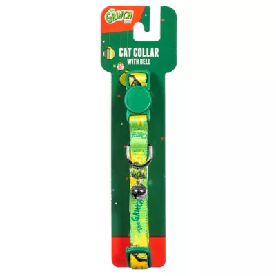 Product Holiday Grinch Kitten/Cat Green Collar