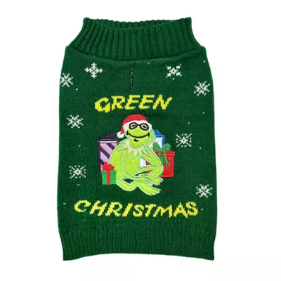 Holiday Kermit Dog Sweater - Image 2