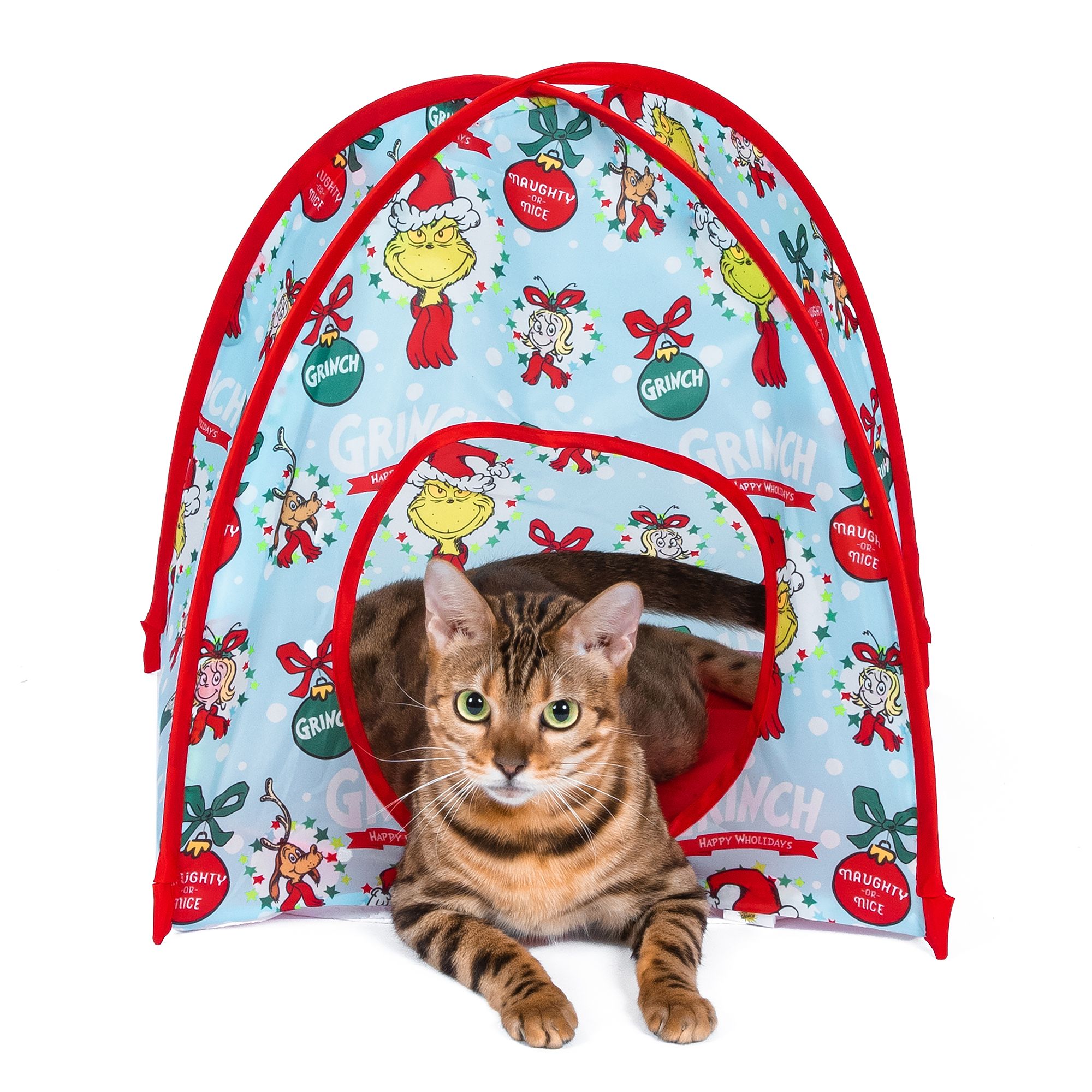 Merry Bright How The Grinch Stole Christmas Cat Play Tent PetSmart