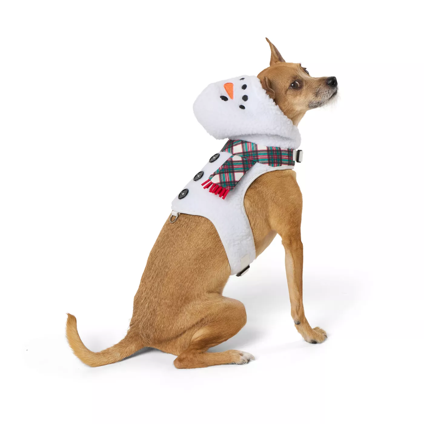 Merry Bright Snowman Costume Dog Harness