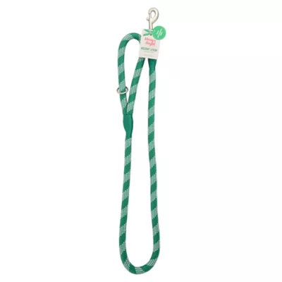 Product Merry & Bright Green Rope Dog Leash