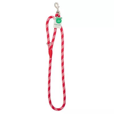 Product Merry & Bright Peppermint Rope Dog Leash