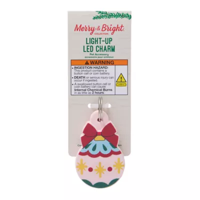 Product Merry & Bright Ornament Light-Up Charm