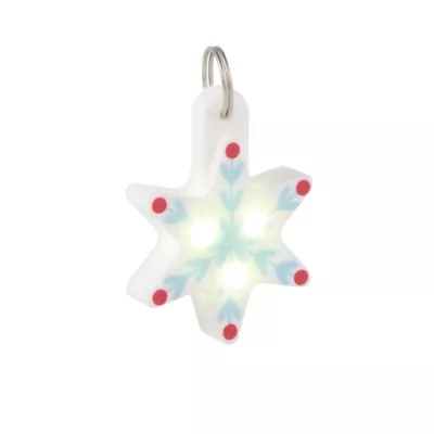 Product Merry & Bright Snowflake Light-Up Charm