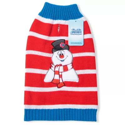 Product Holiday Frosty Snowman Dog Sweater