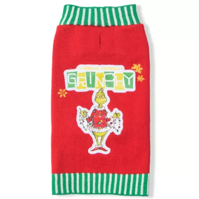 Product Holiday Grinchy Dog Sweater