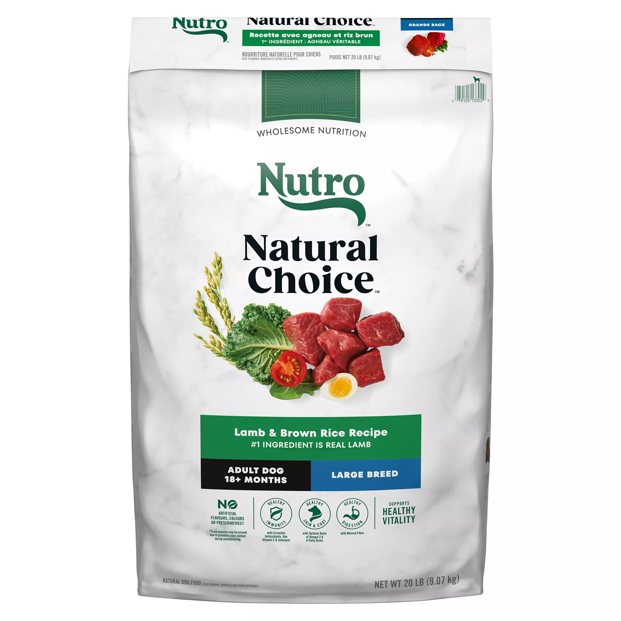 Nutro Natural Choice Large Breed Dry Dog Food - Lamb