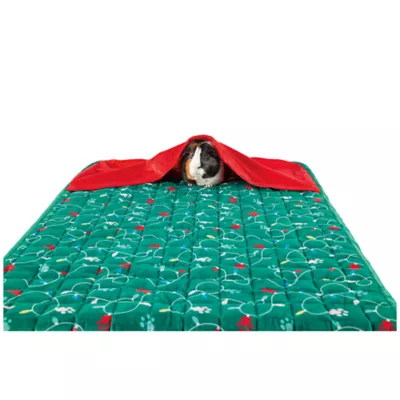 Merry & Bright Holiday Fleece Habitat Liner - Image 1