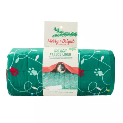 Merry & Bright Holiday Fleece Habitat Liner - Image 3