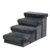 PetPals Charcoal 4 Level Pet Stairs image thumbnail 1