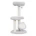 Petpals Rockview Cozy 2-Level Scratching Post Cat Tree image thumbnail 1