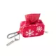 Product Pet Holiday Merry & Bright Snowflakes Waste Bag Dispenser - Includes 15 Bags