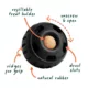 Product WOOF Pupsicle Power Chewer Dog Treat Dispensing Toy