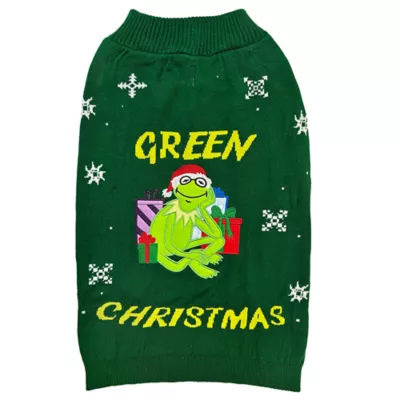 Product Holiday Kermit Dog Sweater