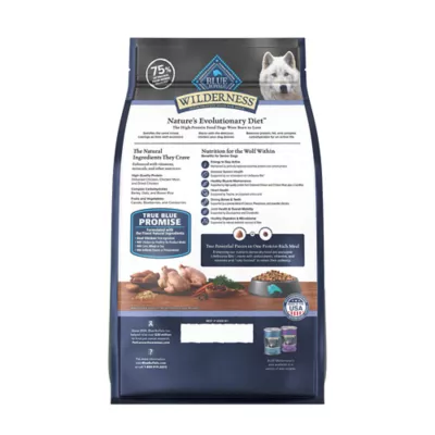 Product Blue Buffalo Wilderness Nature's Evolutionary Diet Senior 7+ Dry Dog Food - Chicken