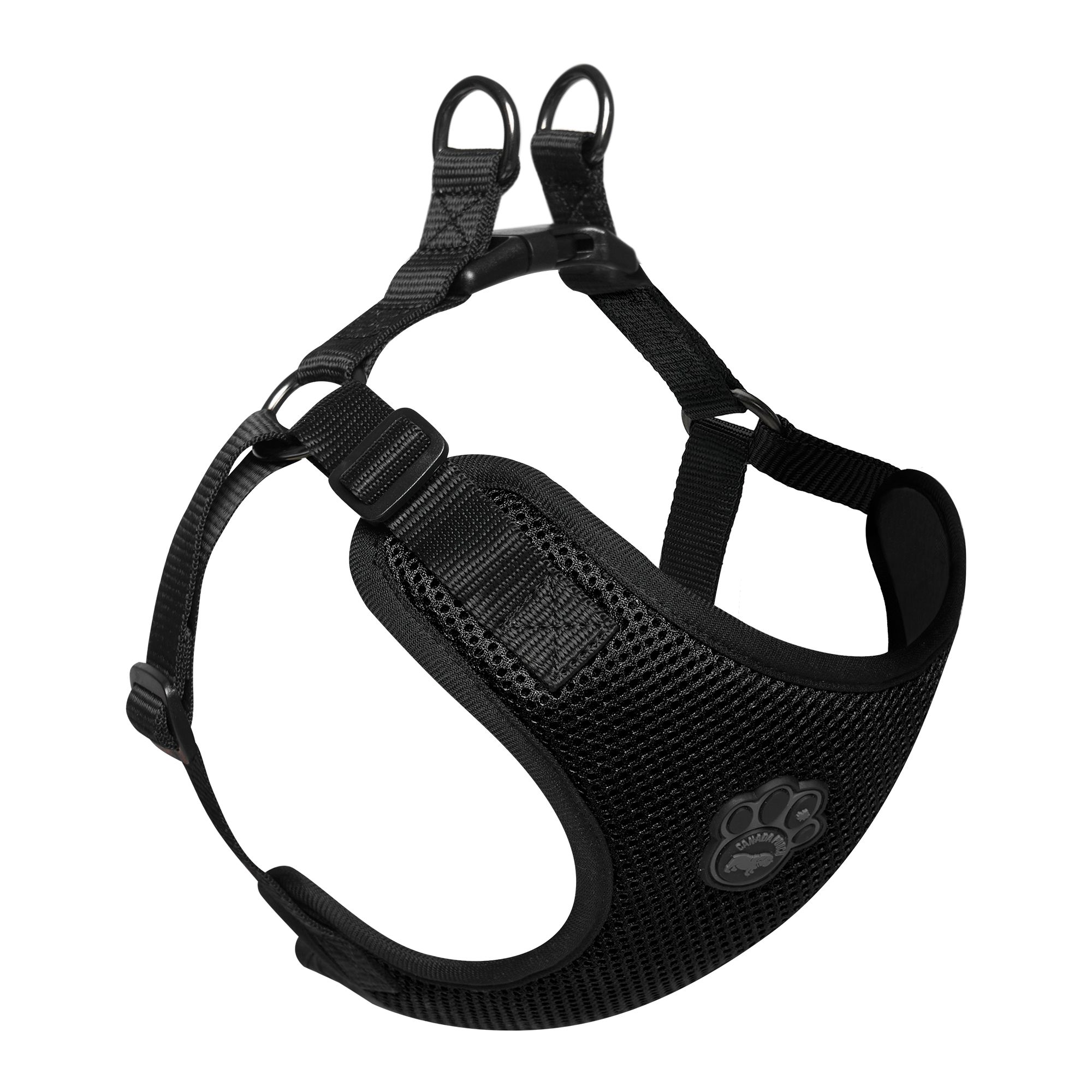 Canada Pooch Easy On Dog Harness Black