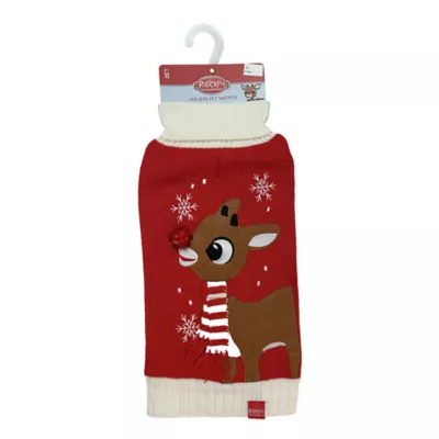 Rudolph Holiday Pet Sweater