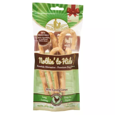 Product Nothin' to Hide Mini Chicken Candy Cane 6pk