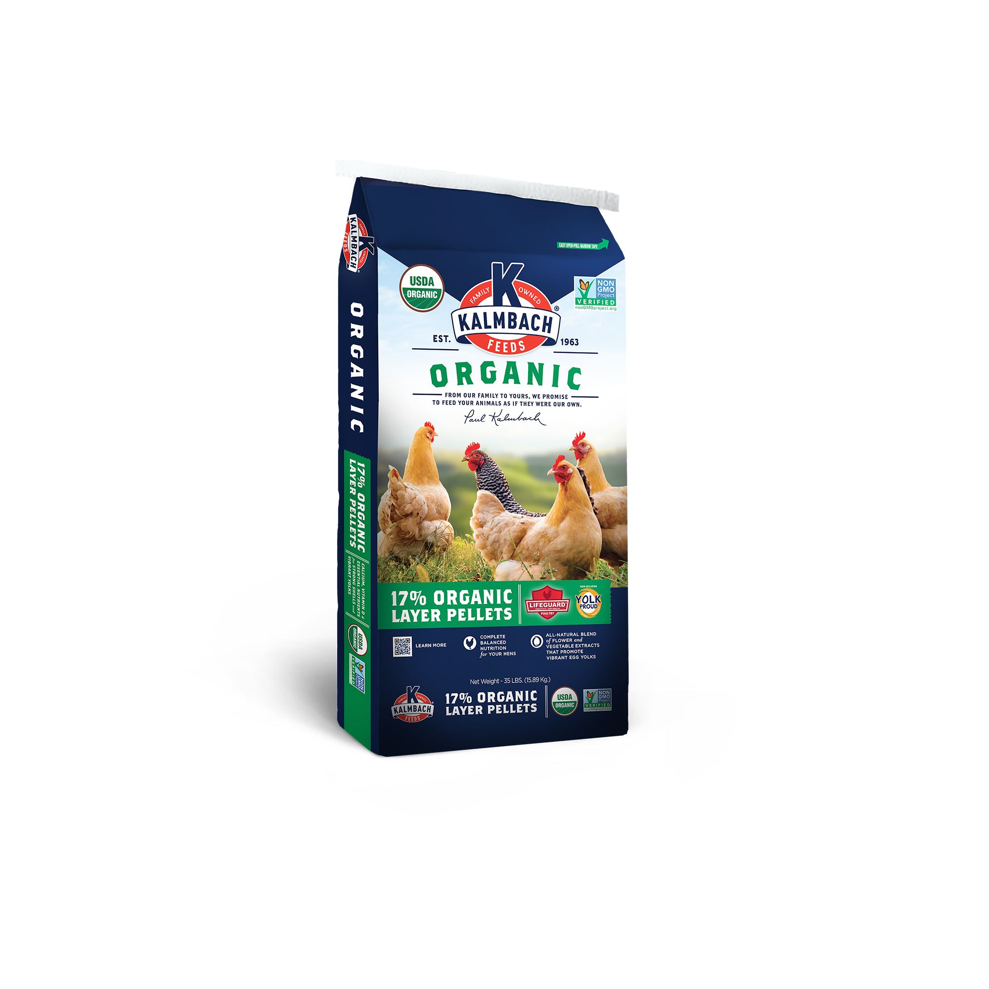 Kalmbach Feeds 17% Organic Layer Feed - thumbnail 4