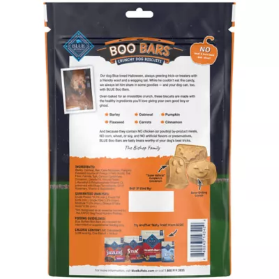 Product Blue Buffalo Boo Bars Pumpkin Cinnamon 11 OZ