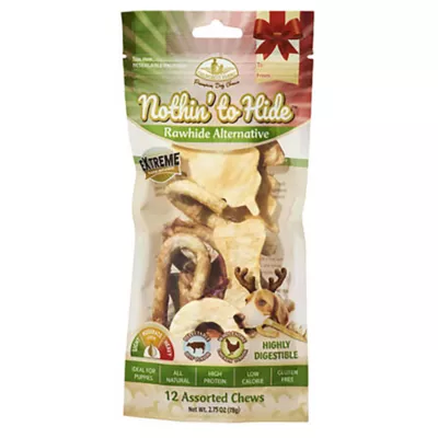 Product Nothin' to Hide Dog Chew Assortment Pack, 12 ct