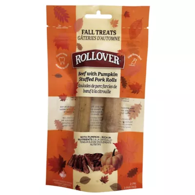 Product Rollover Beef & Pumpkin Pork Rolls Dog Treat