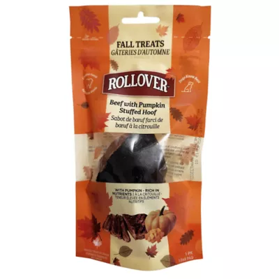 Product Rollover Beef & Pumpkin Stuffed Hoof Dog Treat