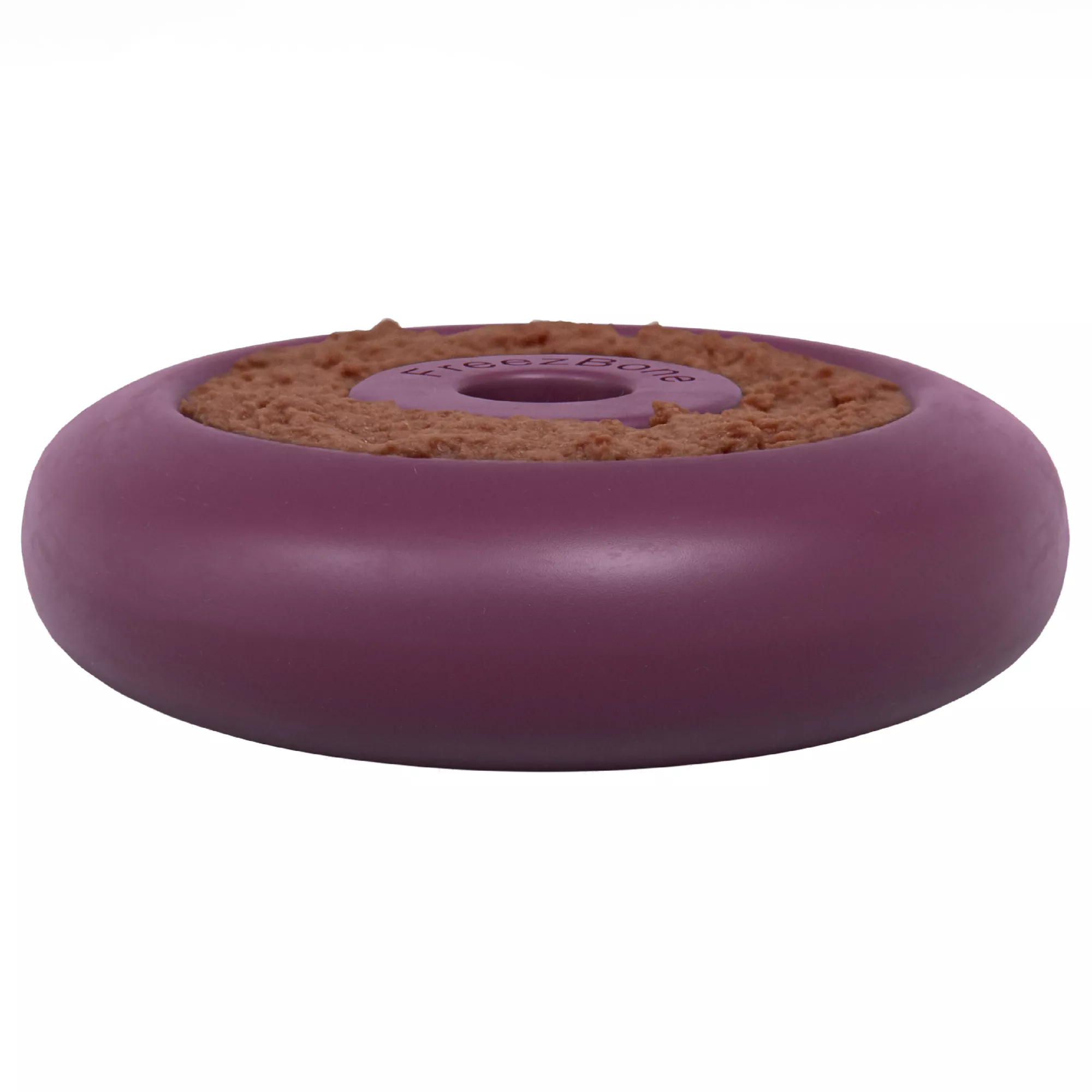 Freezbone Freezdoughnut Fillable Purple Dog Toy