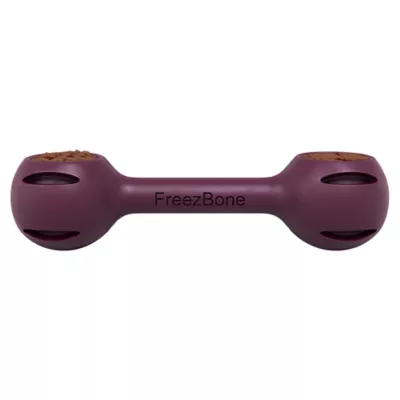 Product Freezbone Freezdouble Refillable Purple Dog Toy