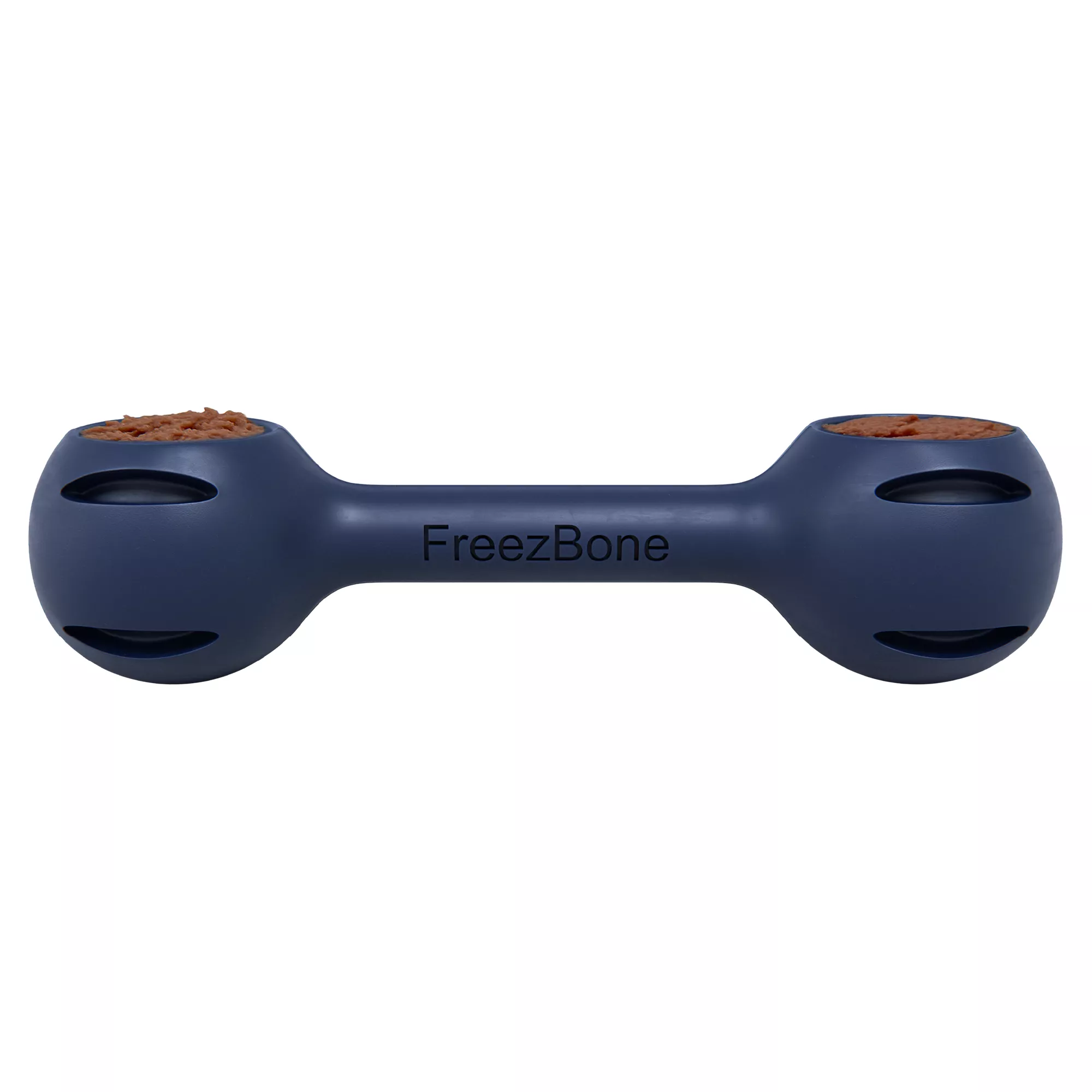 Freezbone Freezdouble Navy Refillable Dog Toy