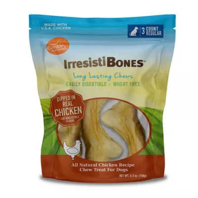 Product Canine Naturals Irressitibone Adult Dog Chews - Chicken, 3pk