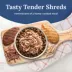 Blue Buffalo Tender Shreds Beef & Chicken in Savory Broth All Life Stages Dog Food Topper - 2.5 oz image thumbnail 3