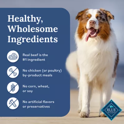 Product Blue Buffalo Tender Shreds Beef & Chicken in Savory Broth All Life Stages Dog Food Topper - 2.5 oz