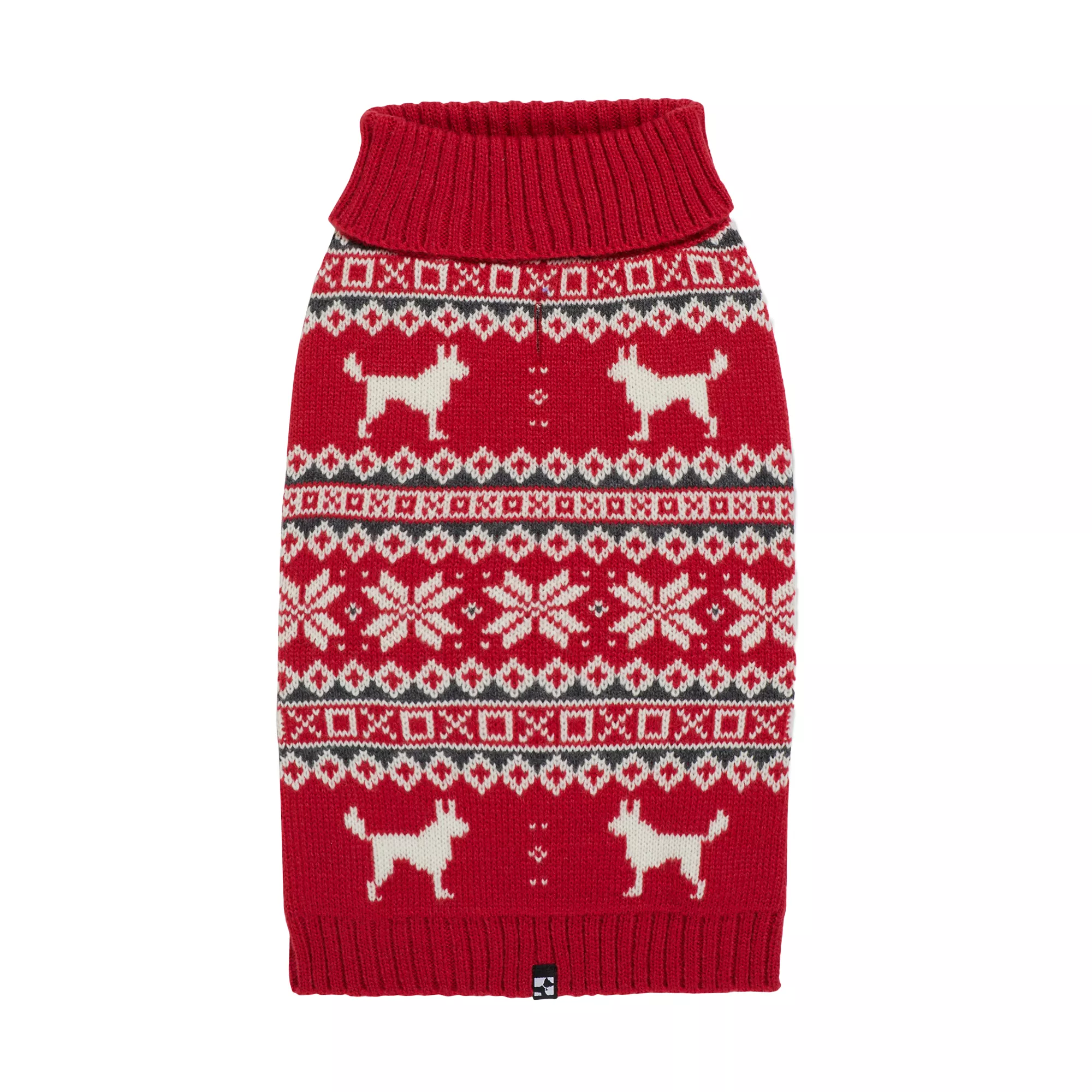 Hotel Doggy Dog Sweater - Cranberry Red