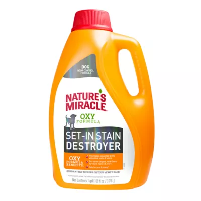 Product  Nature's Miracle Set-In Stain Destroyer for Dogs - 1 Gallon
