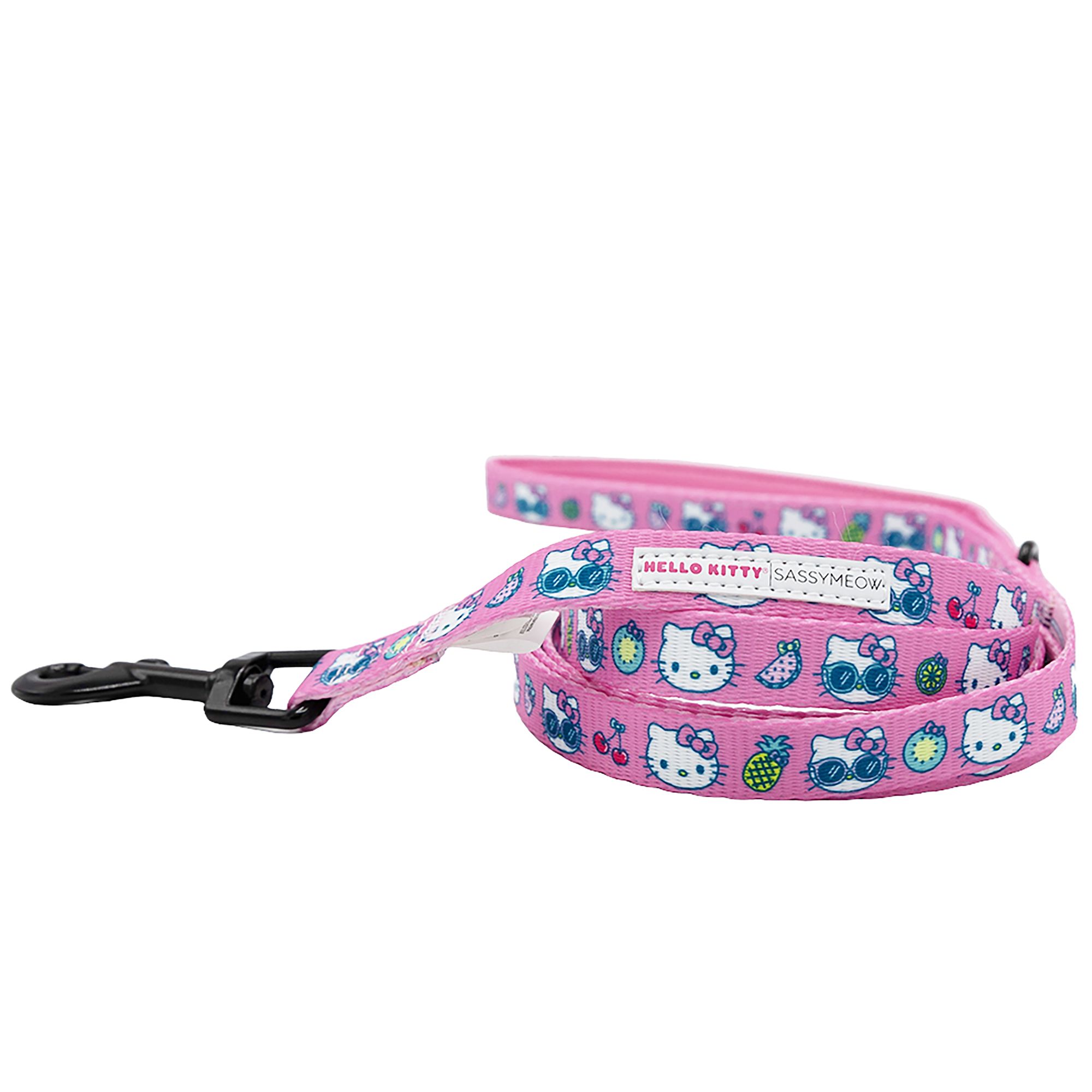 Sassy Woof Where Dogs Are Family San Rio Sassy Meow Hello Kitty Cat Leash