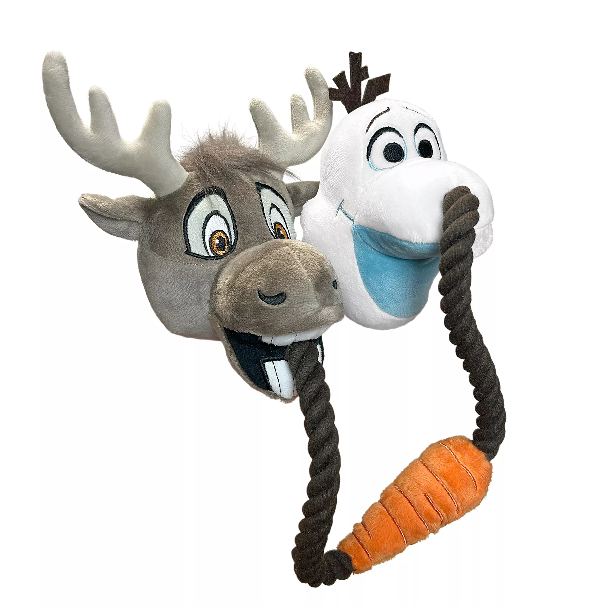 Holiday Disney Frozen Olaf Sven Rope Toy