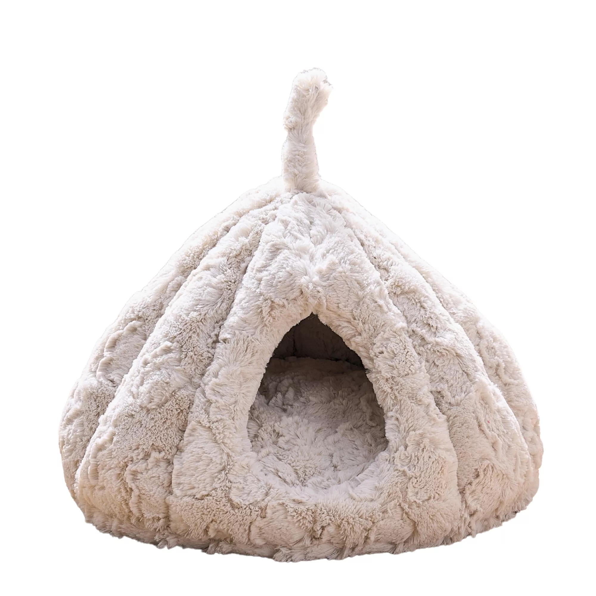 PetPals Cat Cave with Removable, Washable Bed