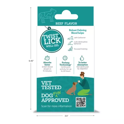 Product Vetality Twist + Lick Calming Supplement for Dogs, 2.3 oz