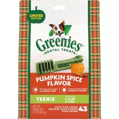 Product Greenies Pumpkin Spice Dental Treats 12 OZ