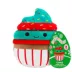 Squishmallow Plush Cupcake Holiday Dog Toy image thumbnail 2